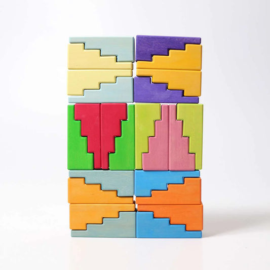 Grimm's stepped roofs rainbow