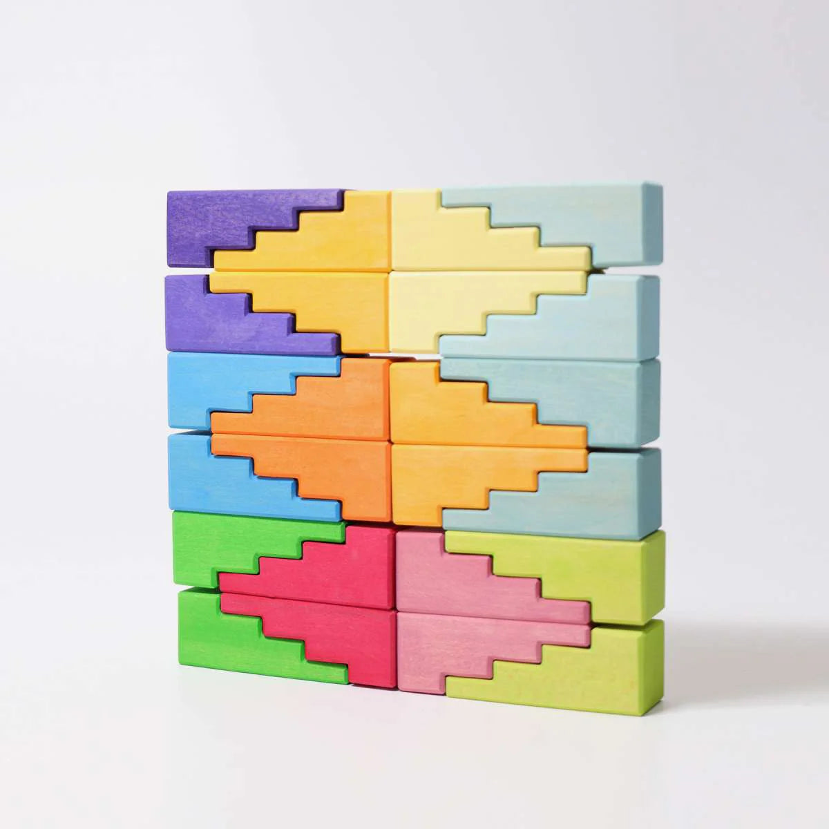 Grimm's stepped roofs rainbow