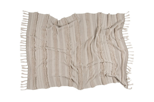 Knitted cotton blanket-Air Dune