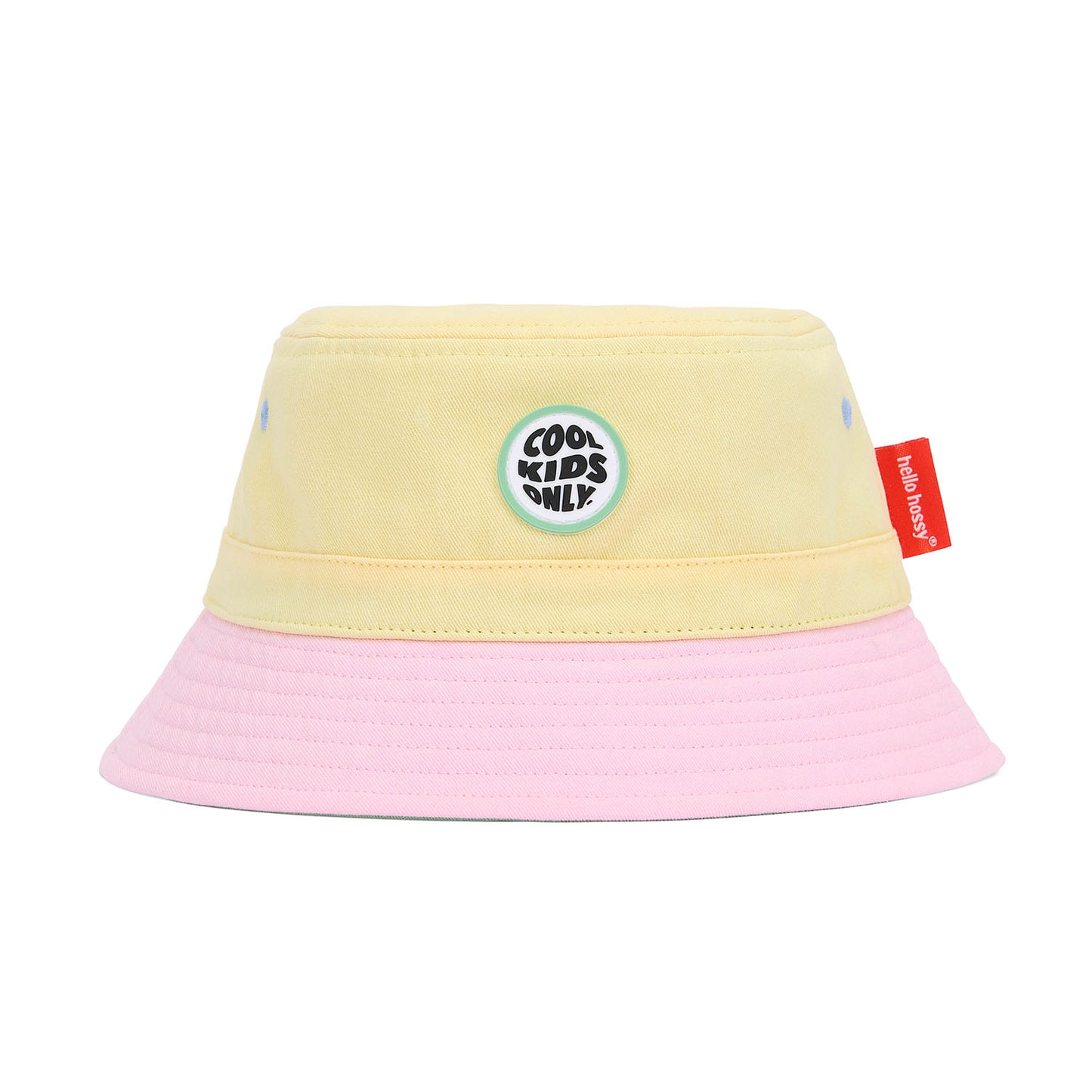 Organic cotton bucket hat-Mini Sorbet