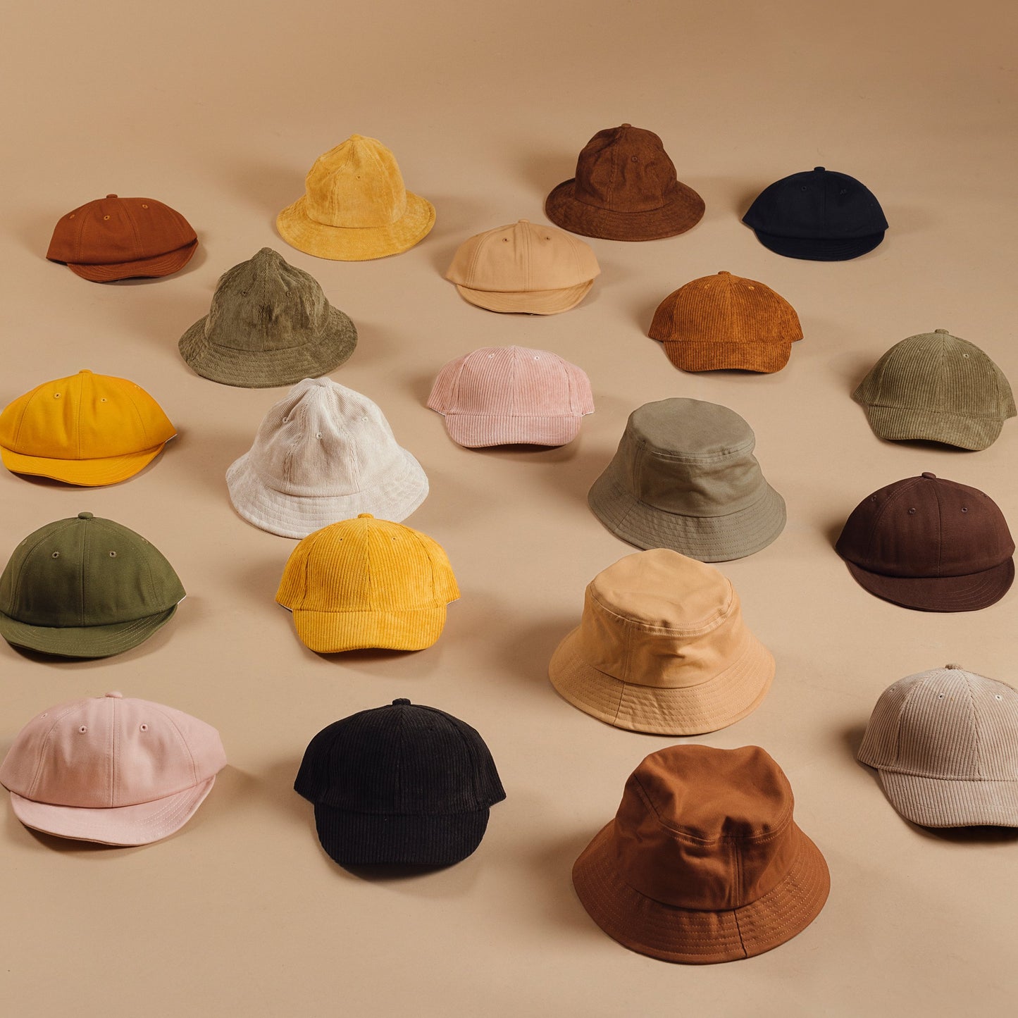 Kids organic cotton fisherman bucket hat - Beige