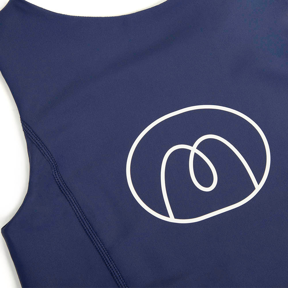 Flow sport crop top- Bold Blueberry