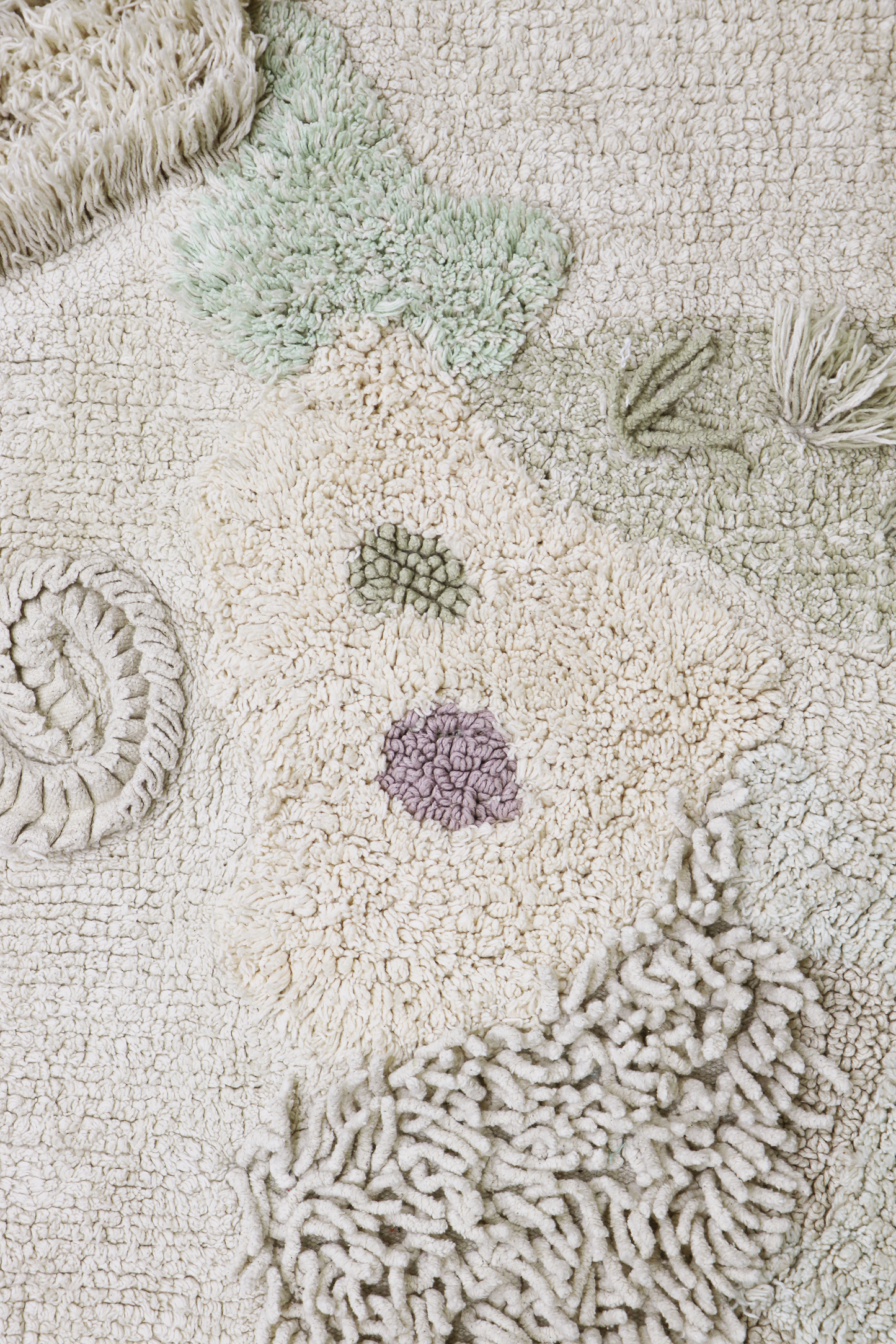 Washable play rug Seabed