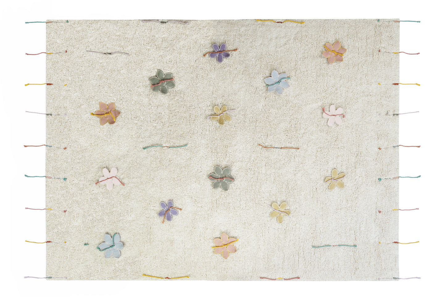 Wildflower washable kids rug