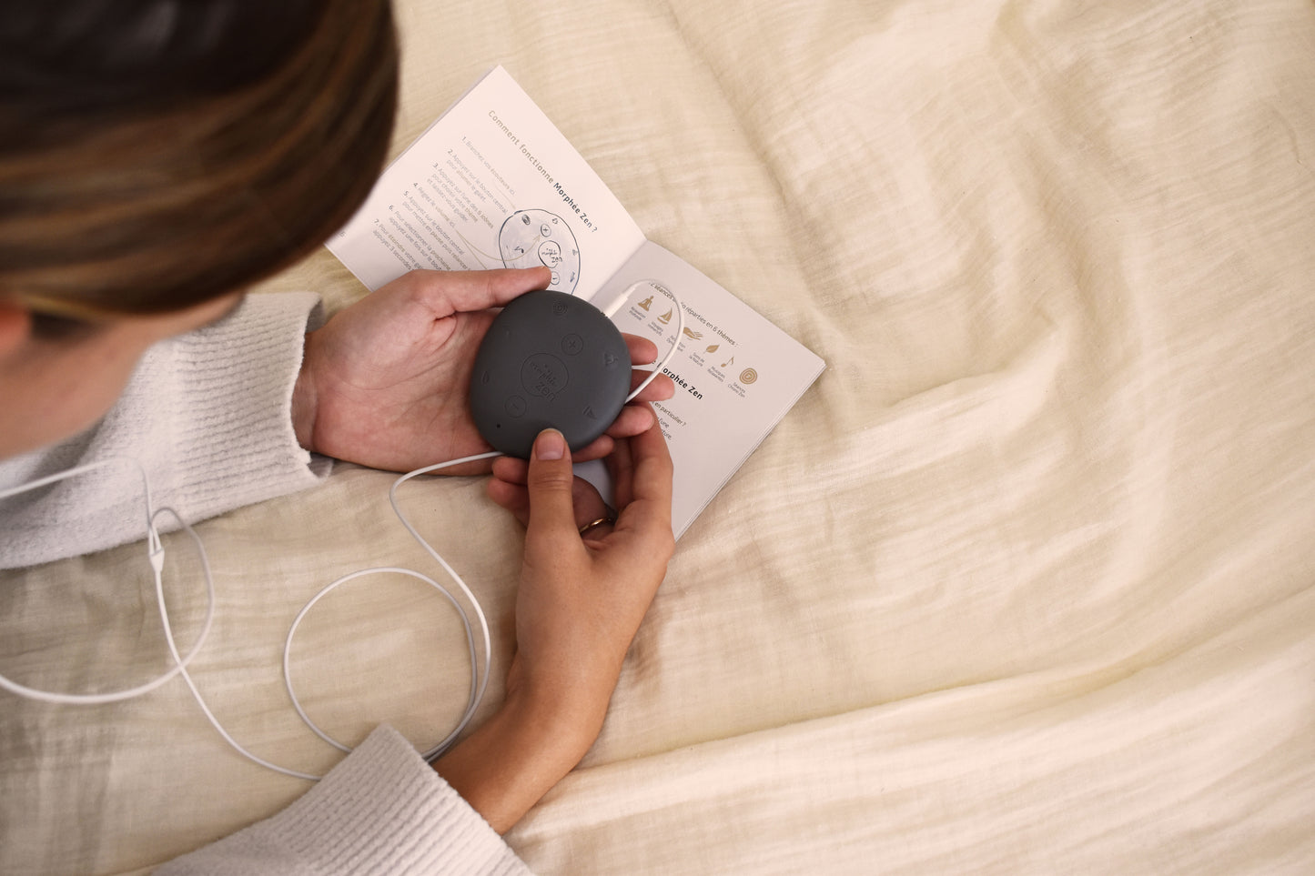 Morphée Zen - Compact and portable adults and older kids meditation aid device