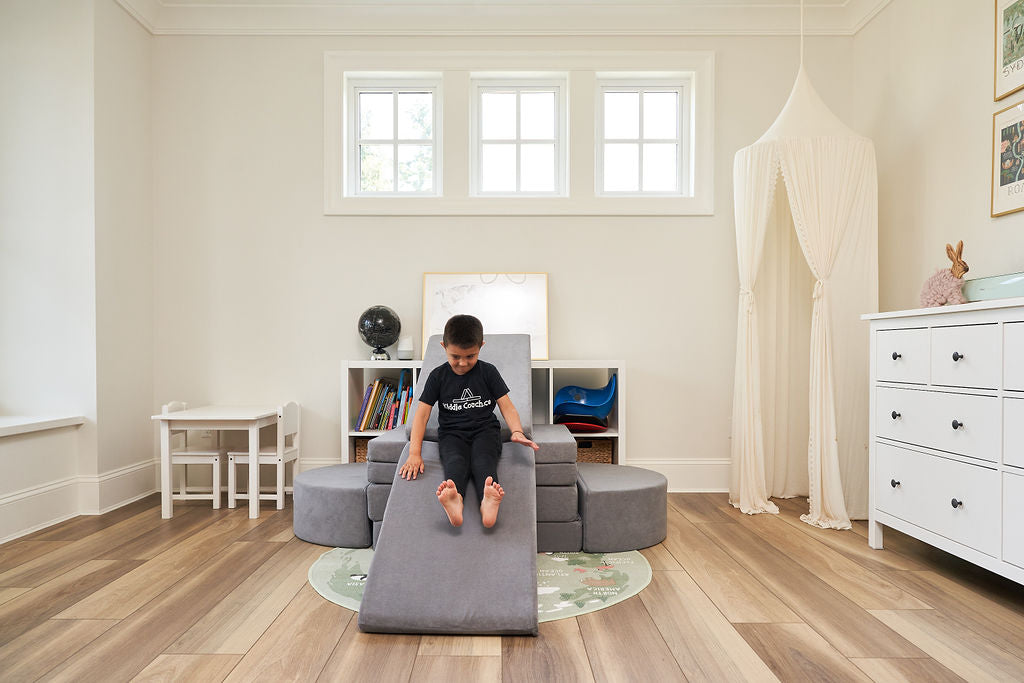 Climbing slides for play sofa- 7 colours available