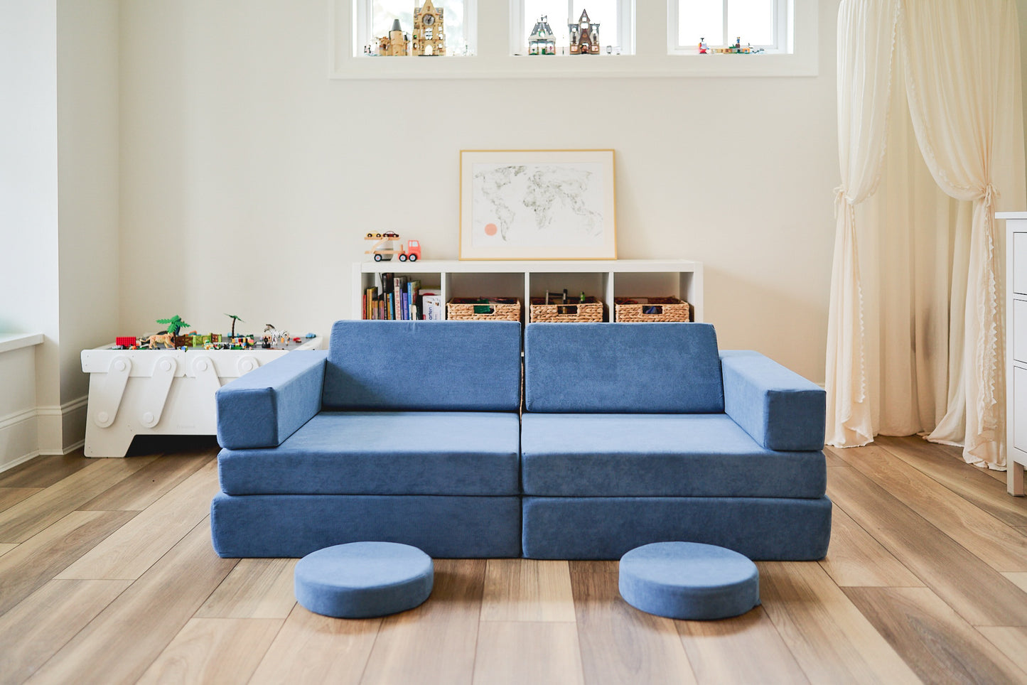 Add-ons cushions for play sofa- 7 colours available