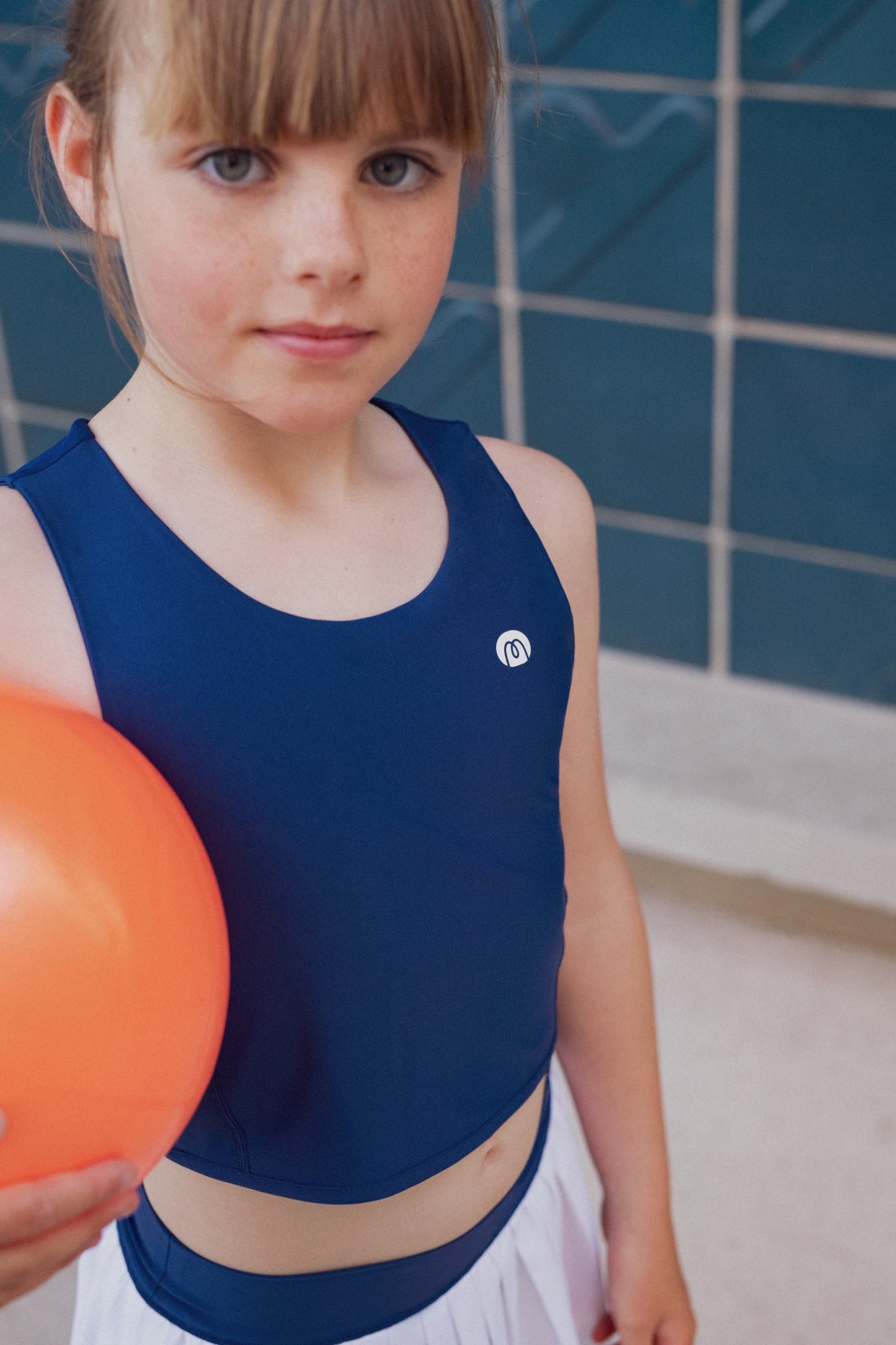 Flow sport crop top- Bold Blueberry