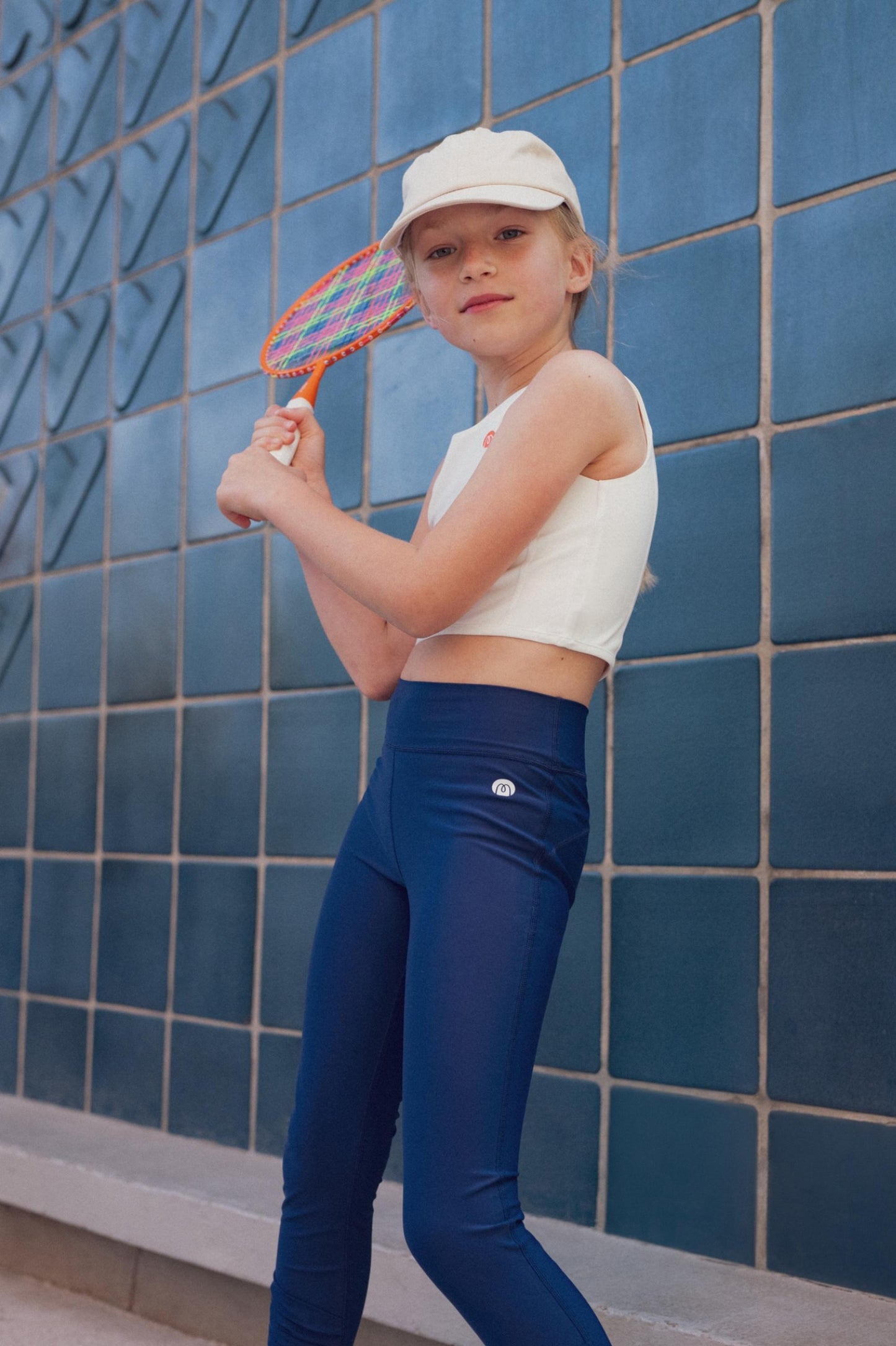 Flow sport crop top- Pure White