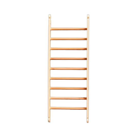 Wooden climbing ladder for pikler- Natural