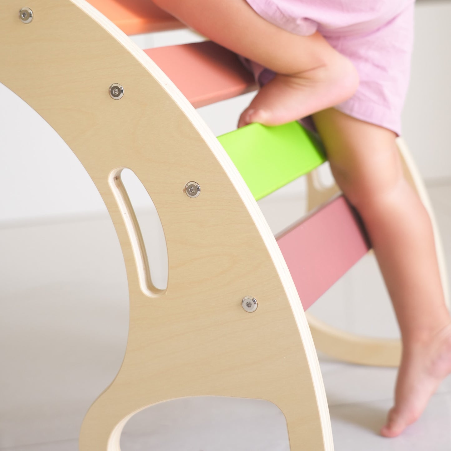 Rainbow large rocker balance board