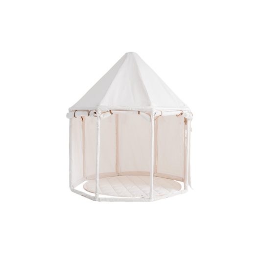 Pretend play cotton tent- Off white