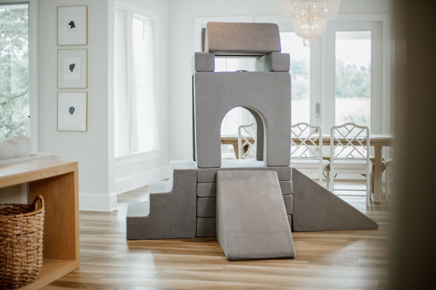 Climbing slides for play sofa- 7 colours available