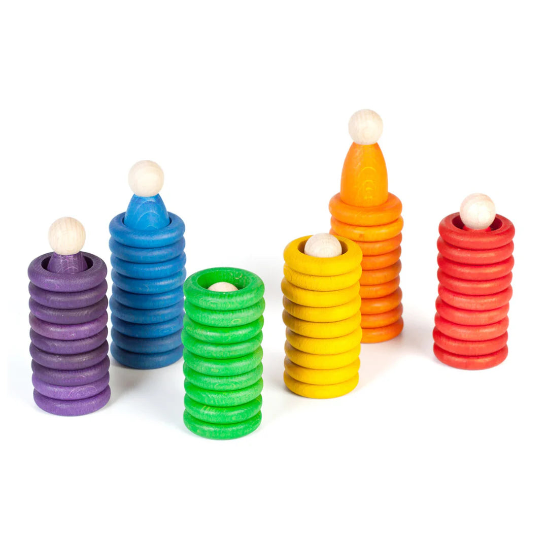 Nins, rings and coins set