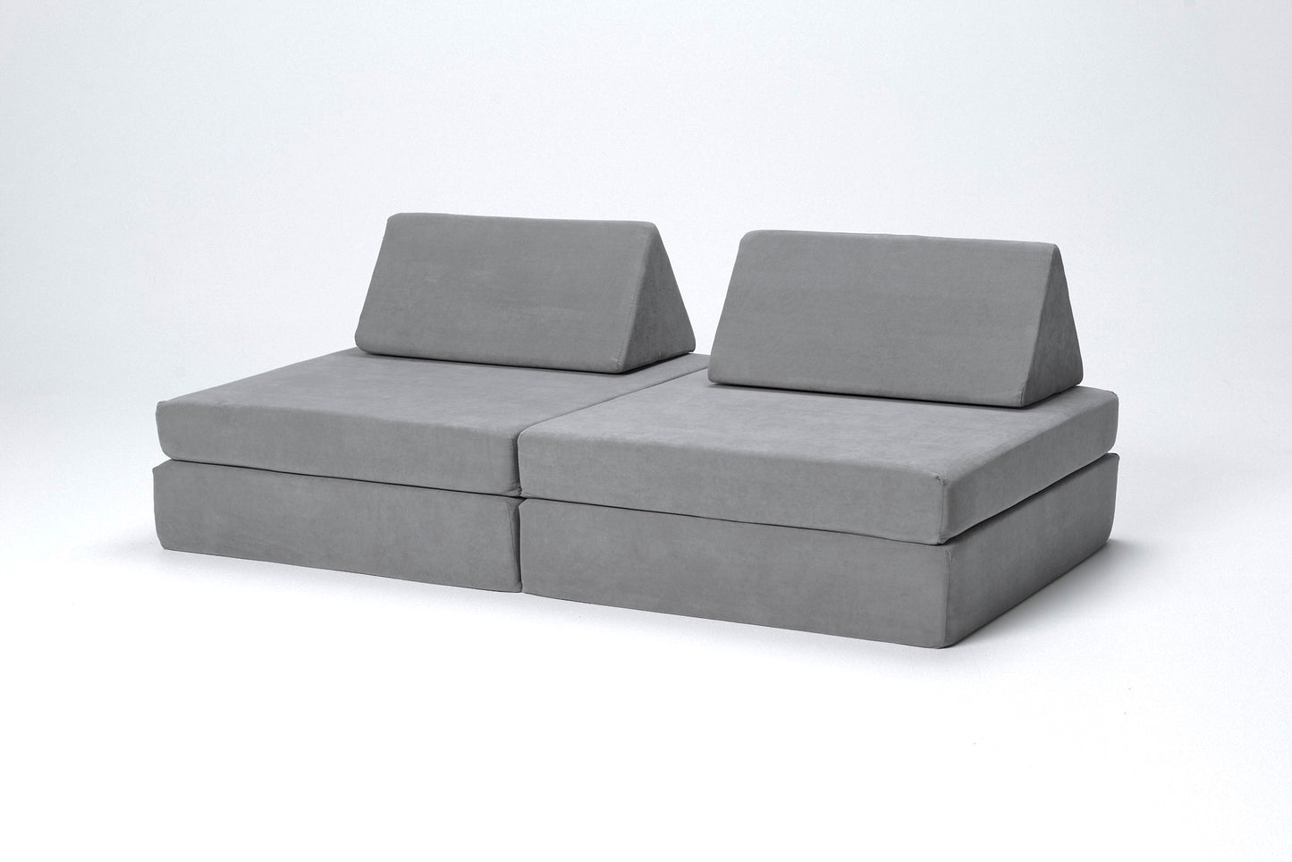 Kiddie couch play sofa for kids- Koala Grey