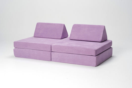 Kiddie couch play sofa for kids- Orchid Purple