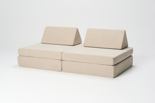 Kiddie couch play sofa for kids- Sand Beige