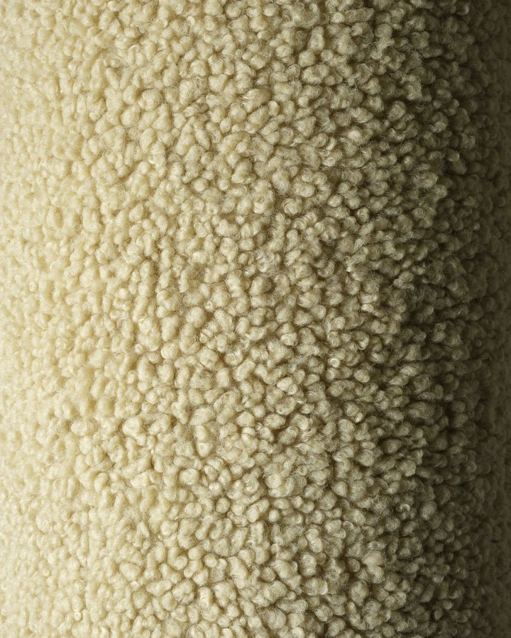 Wigiwama teddy fabric square ottoman- Matcha (pre-order)