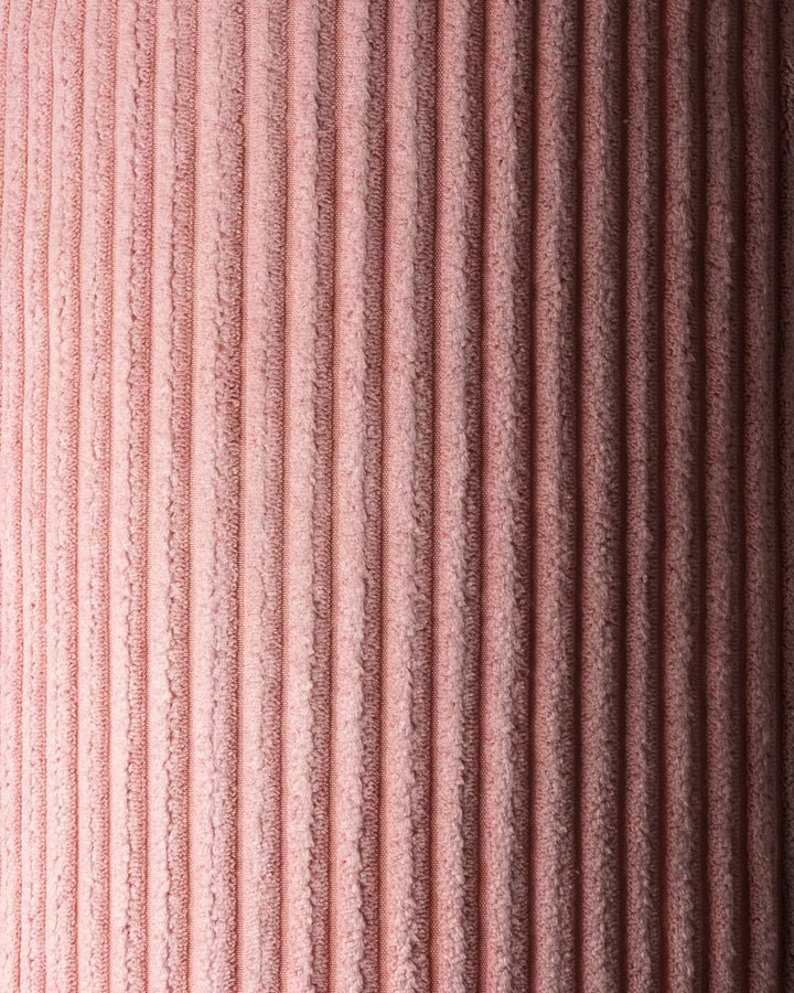 Wigiwama corduroy square ottoman- Pink Mousses (pre-order)
