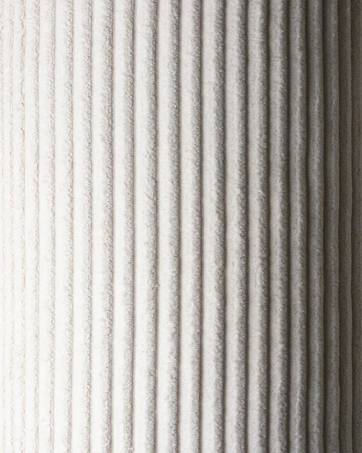 Wigiwama corduroy square ottoman- Marshmallow (pre-order)