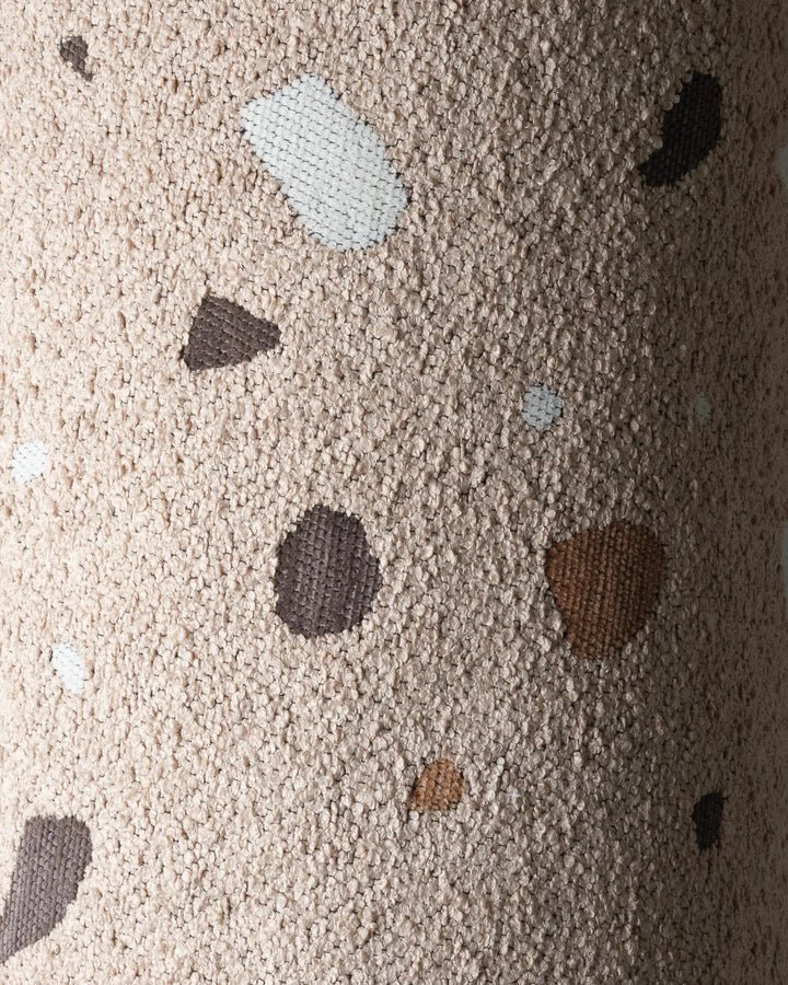 Wigiwama square ottoman- Terrazzo Sand (pre-order)