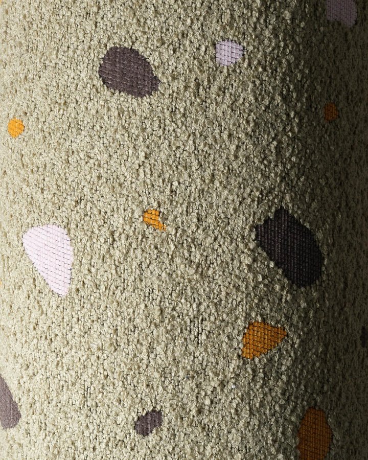 Wigiwama square ottoman- Terrazzo Moss (pre-order)