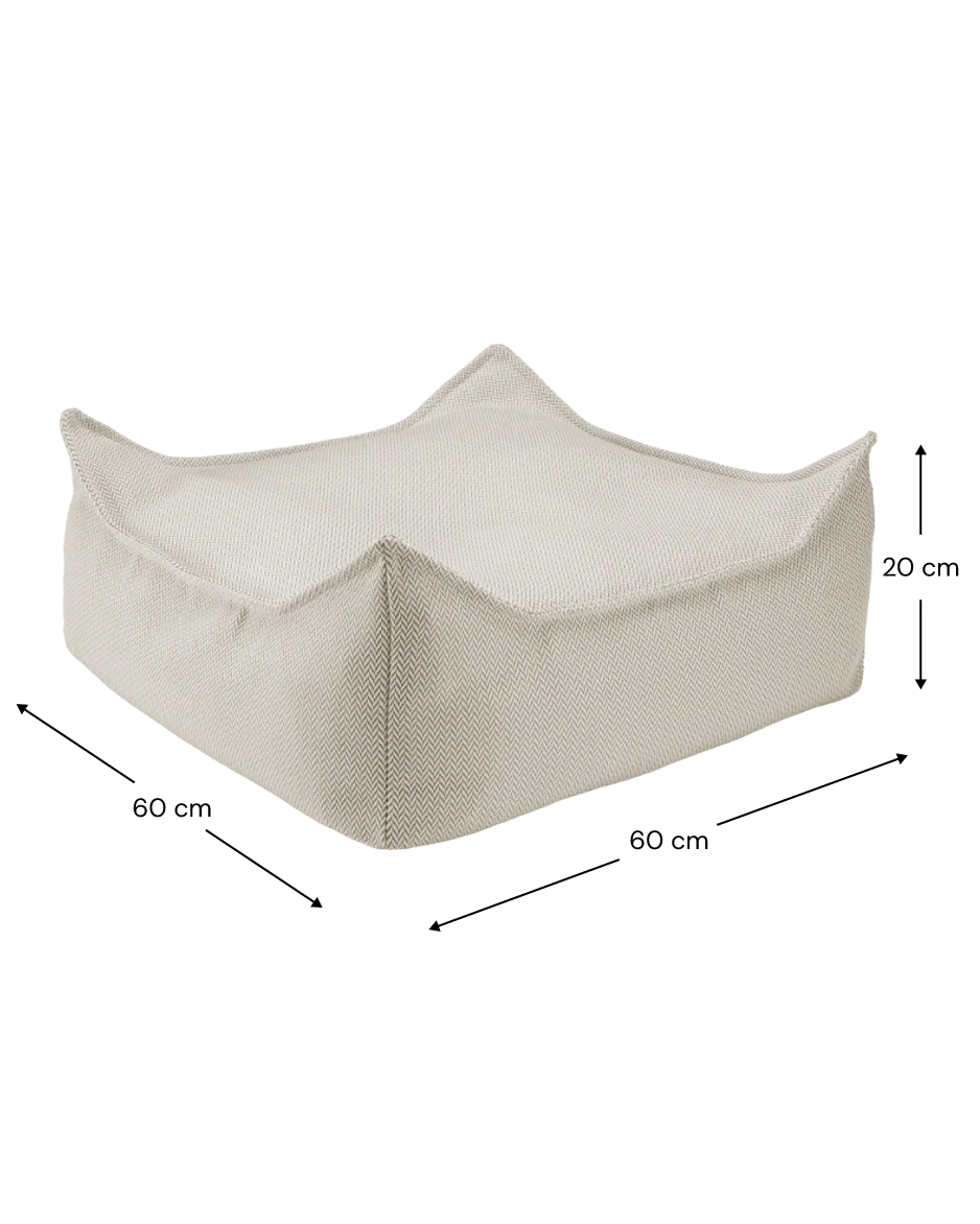 Wigiwama outdoor square ottoman- Terra (pre-order)