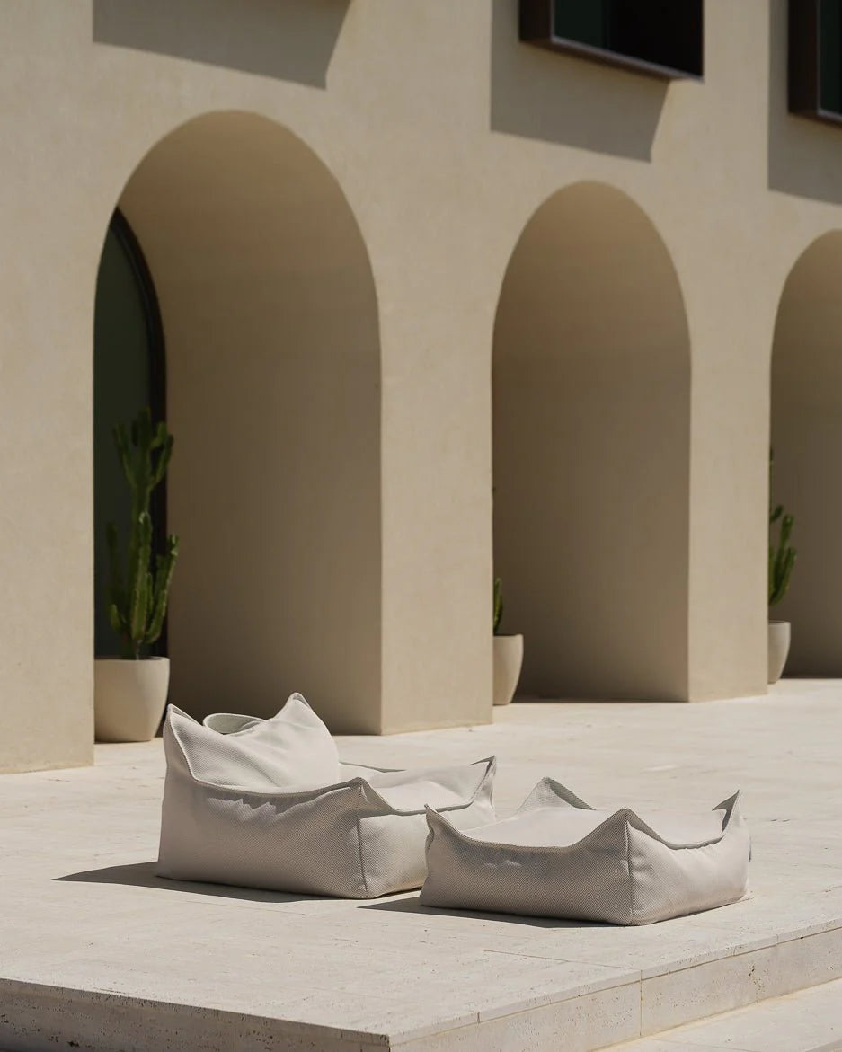 Wigiwama outdoor square ottoman- Terra (pre-order)