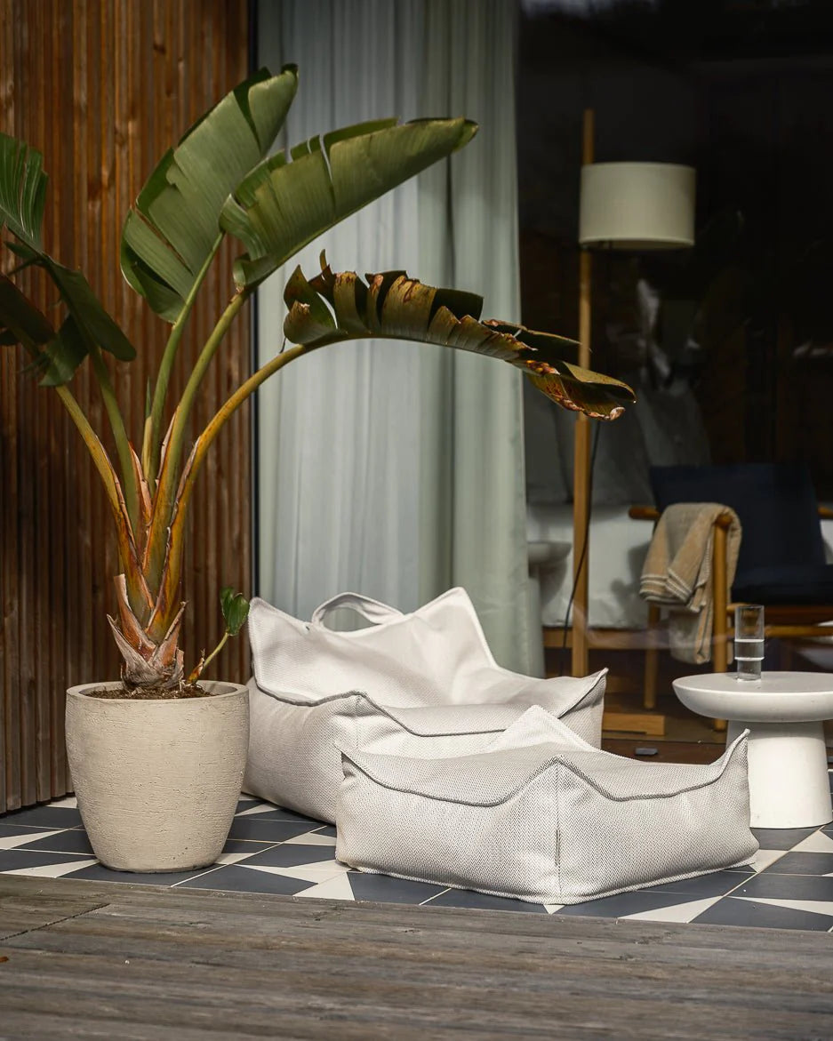 Wigiwama outdoor square ottoman- Terra (pre-order)