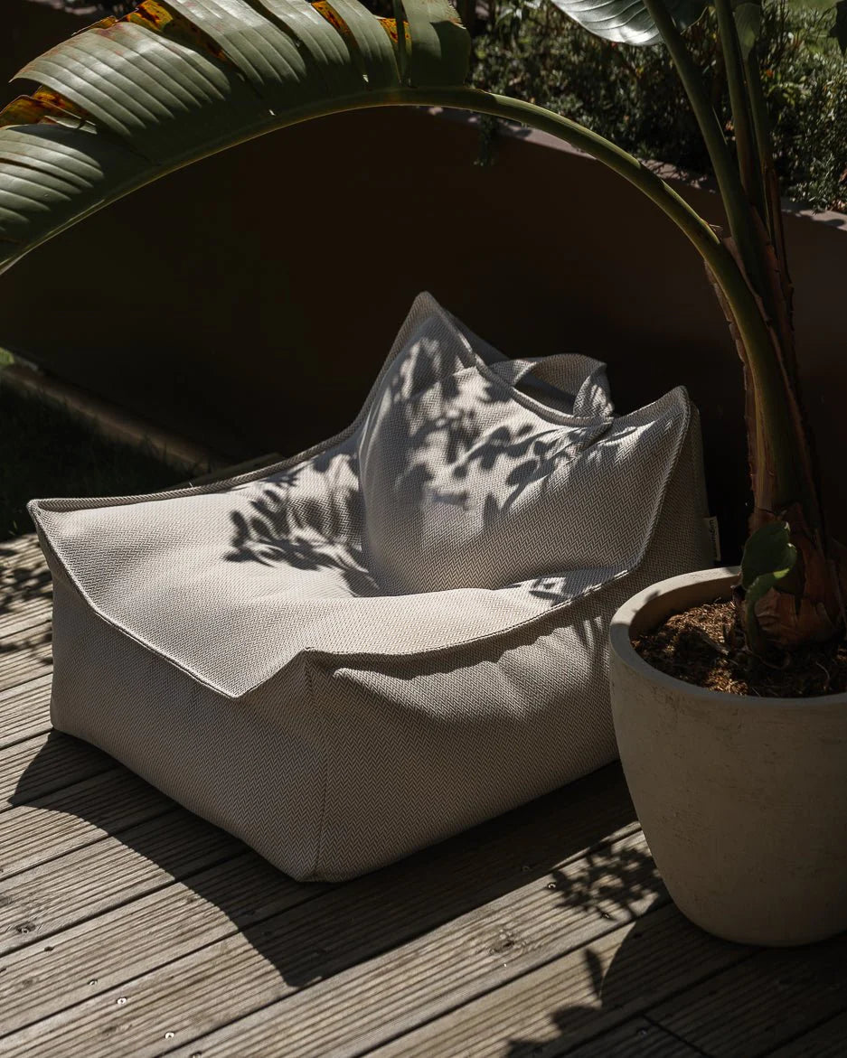 Wigiwama outdoor square ottoman- Terra (pre-order)