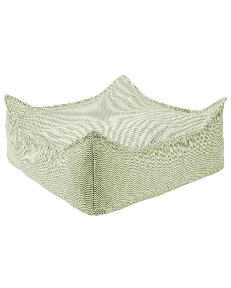 Wigiwama outdoor square ottoman- Herba (pre-order)