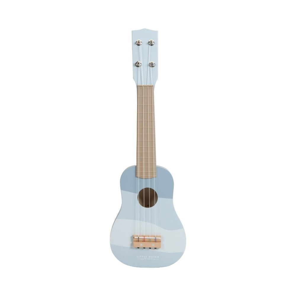 Wooden kids guitar-Blue