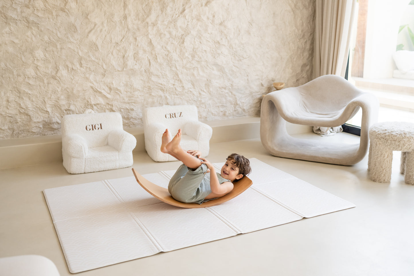 Foldable kids playmat- Precious Pearl