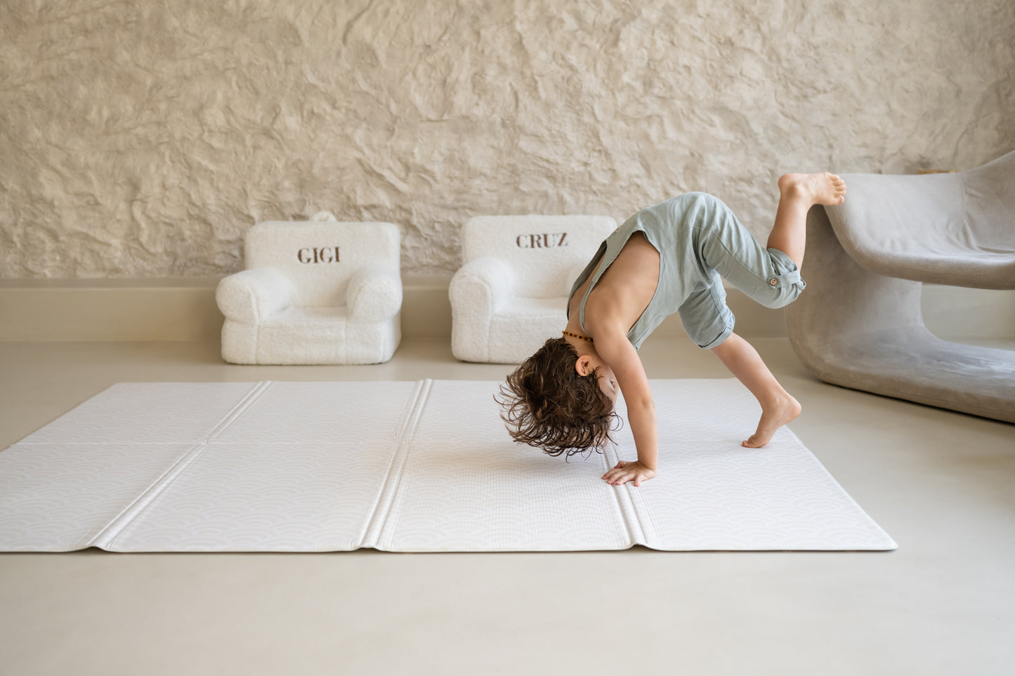 Foldable kids playmat- Precious Pearl