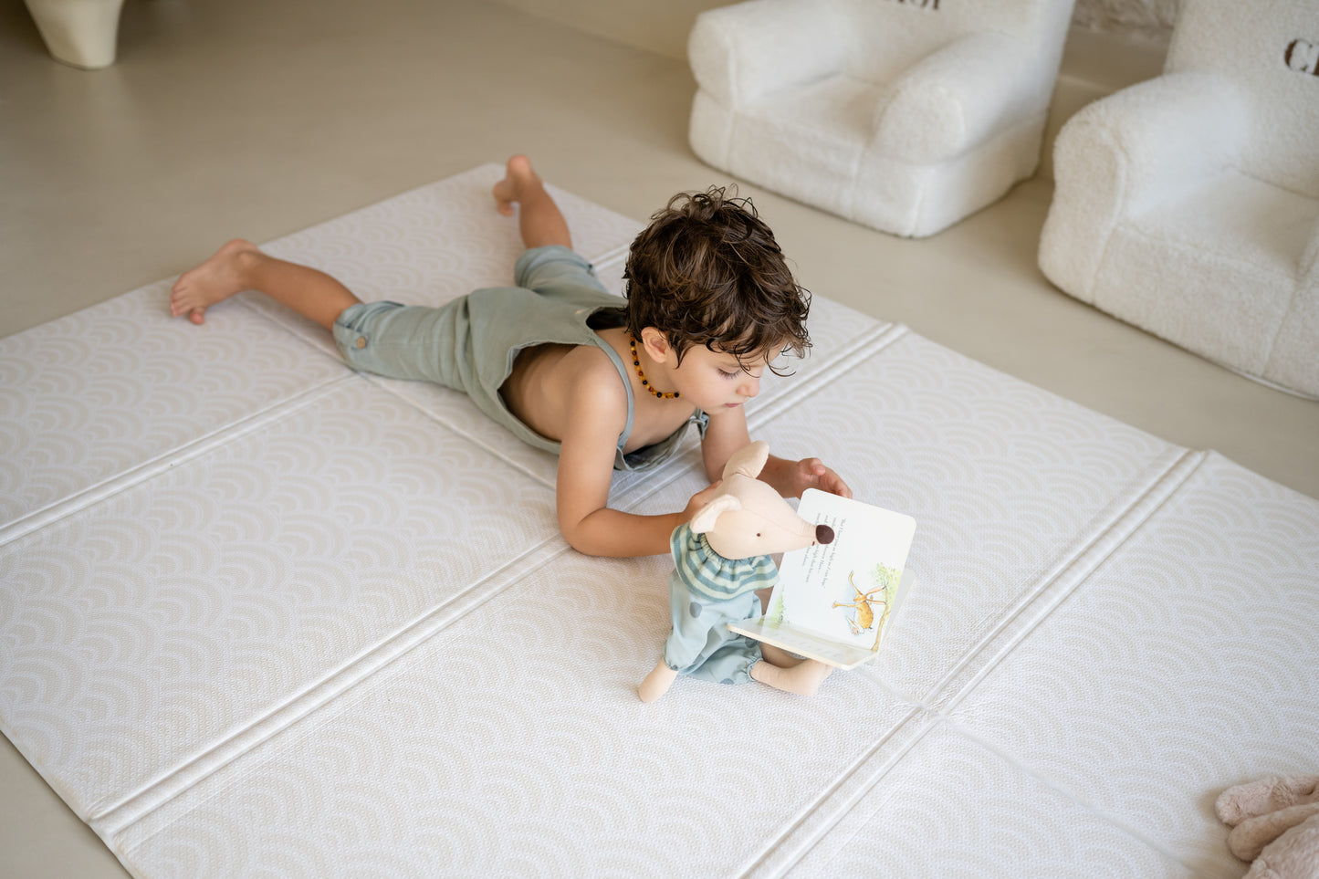 Foldable kids playmat- Precious Pearl