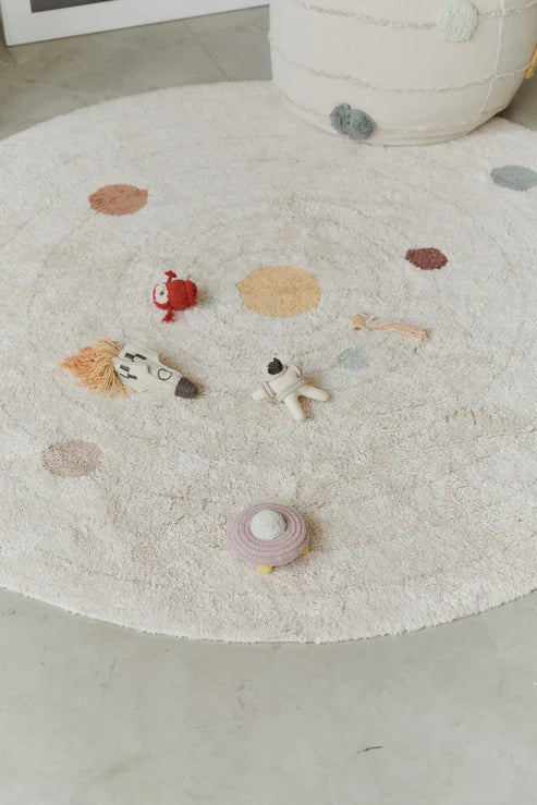 Washable Play Rug Solar System