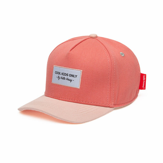 Organic cotton kids cap- Mini Framboise