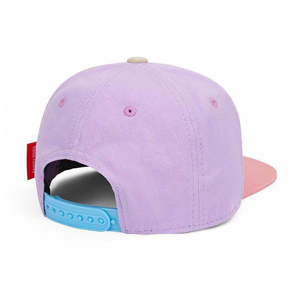 Organic cotton kids cap-Mini Purple