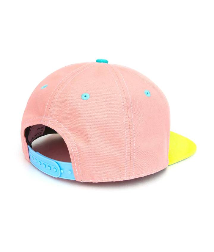 Organic cotton kids cap-Mini Pink