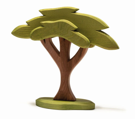 Wooden African tree with support