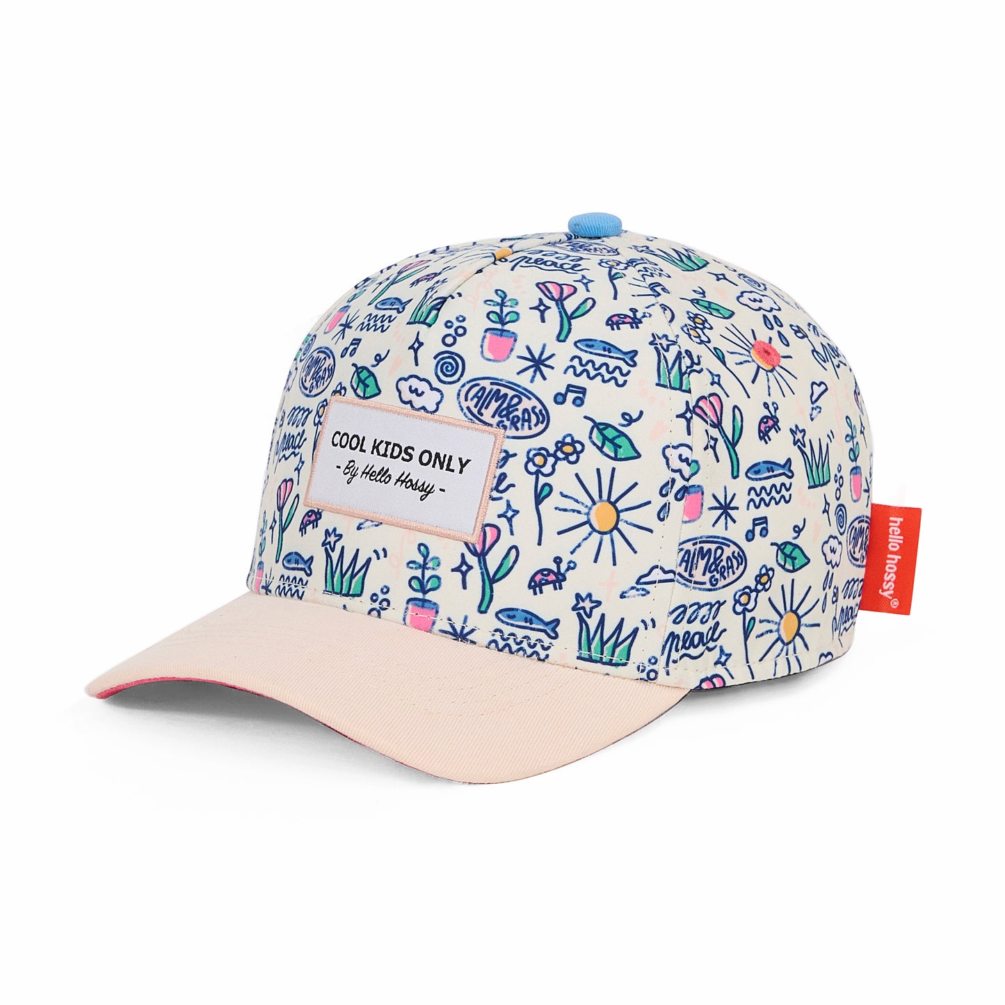 Organic cotton kids cap- Playground