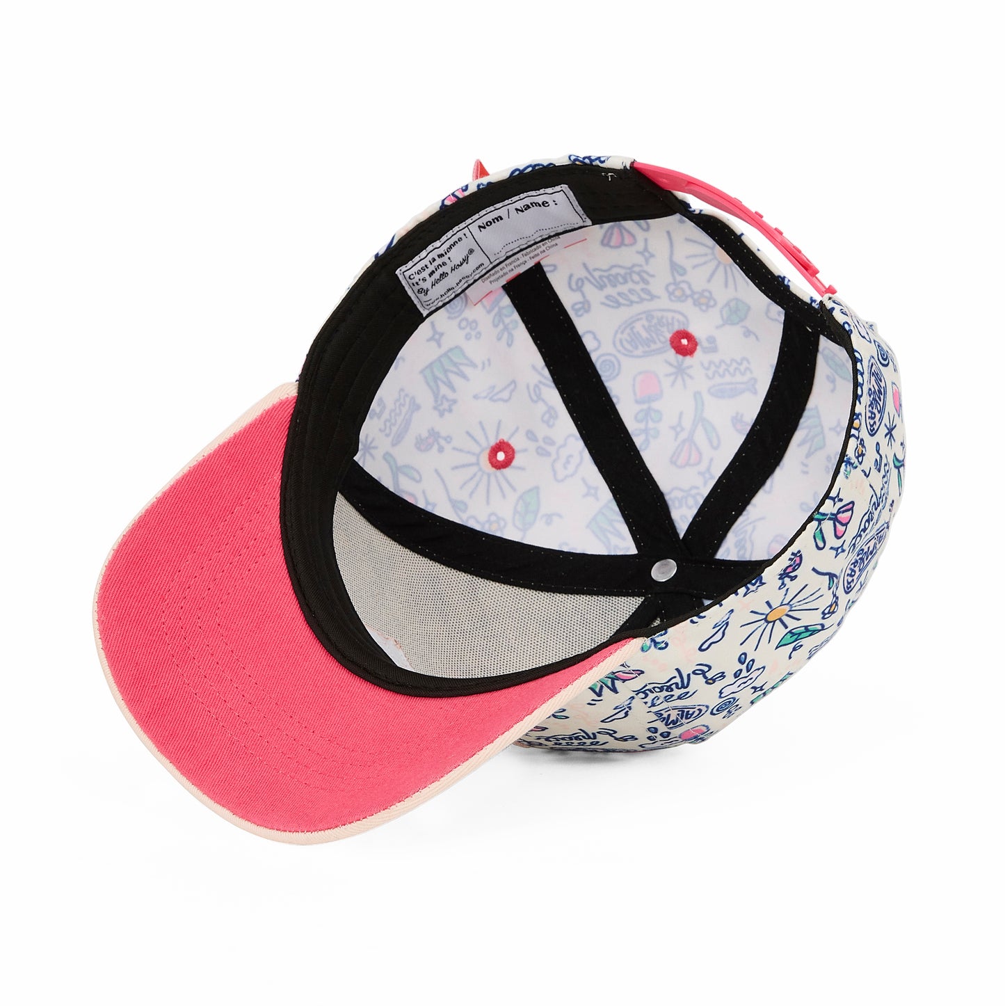 Organic cotton kids cap- Playground