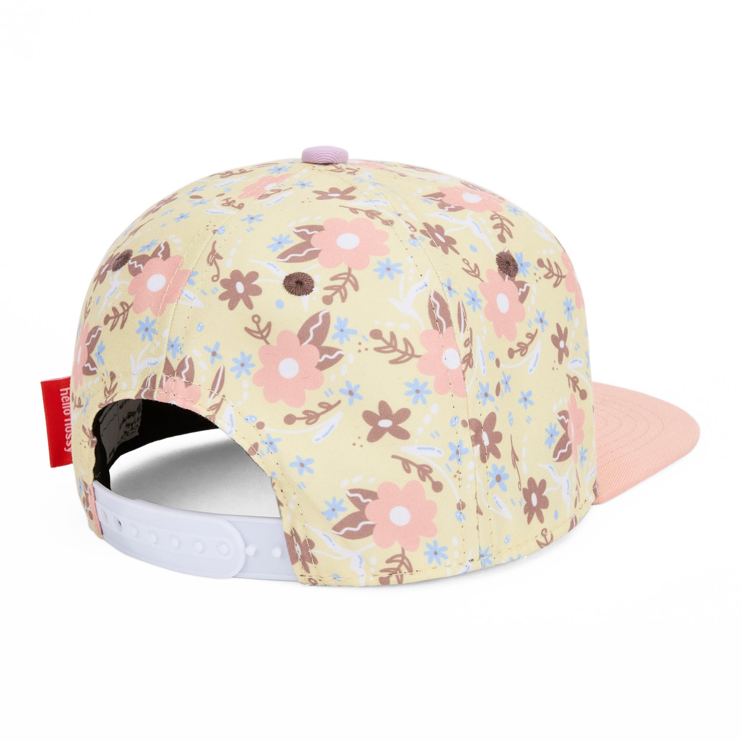 Organic cotton kids cap- Pastel Blossom