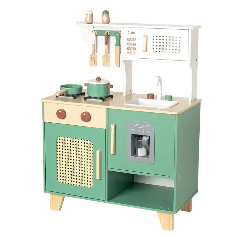 Vintage style play kitchen - Green