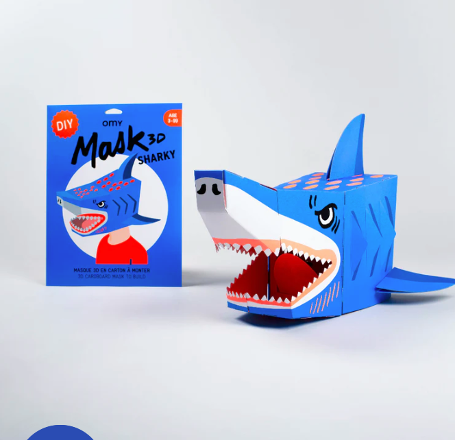 3D masks- Sharky
