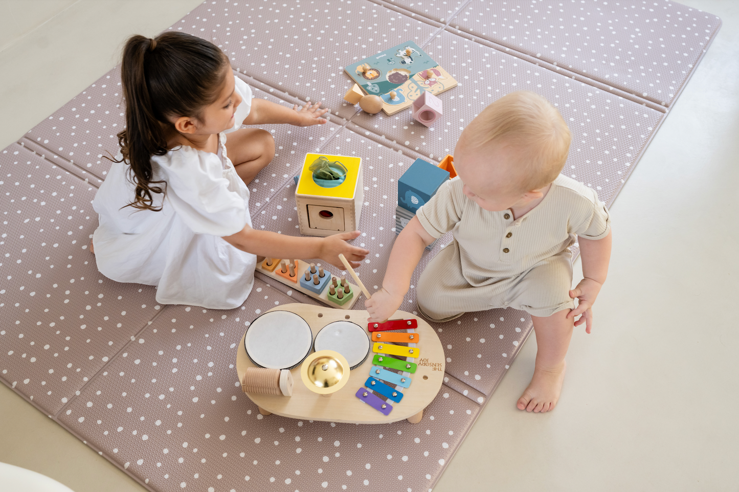 Foldable kids playmat- Dune