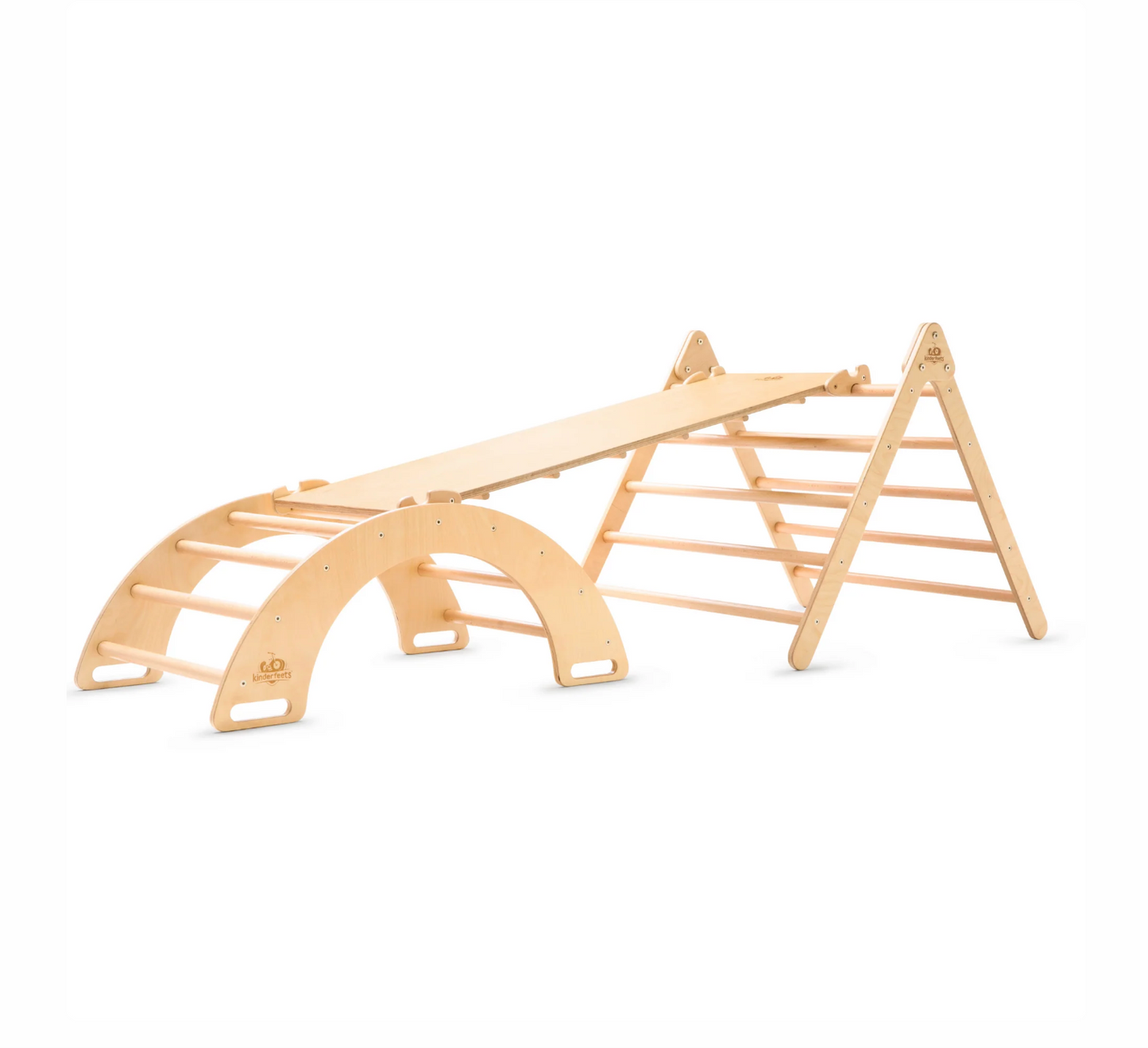 Wooden pikler premium set