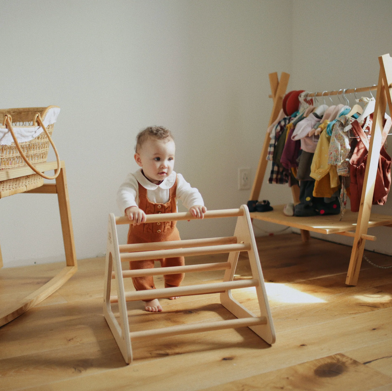 Wooden pikler starter set