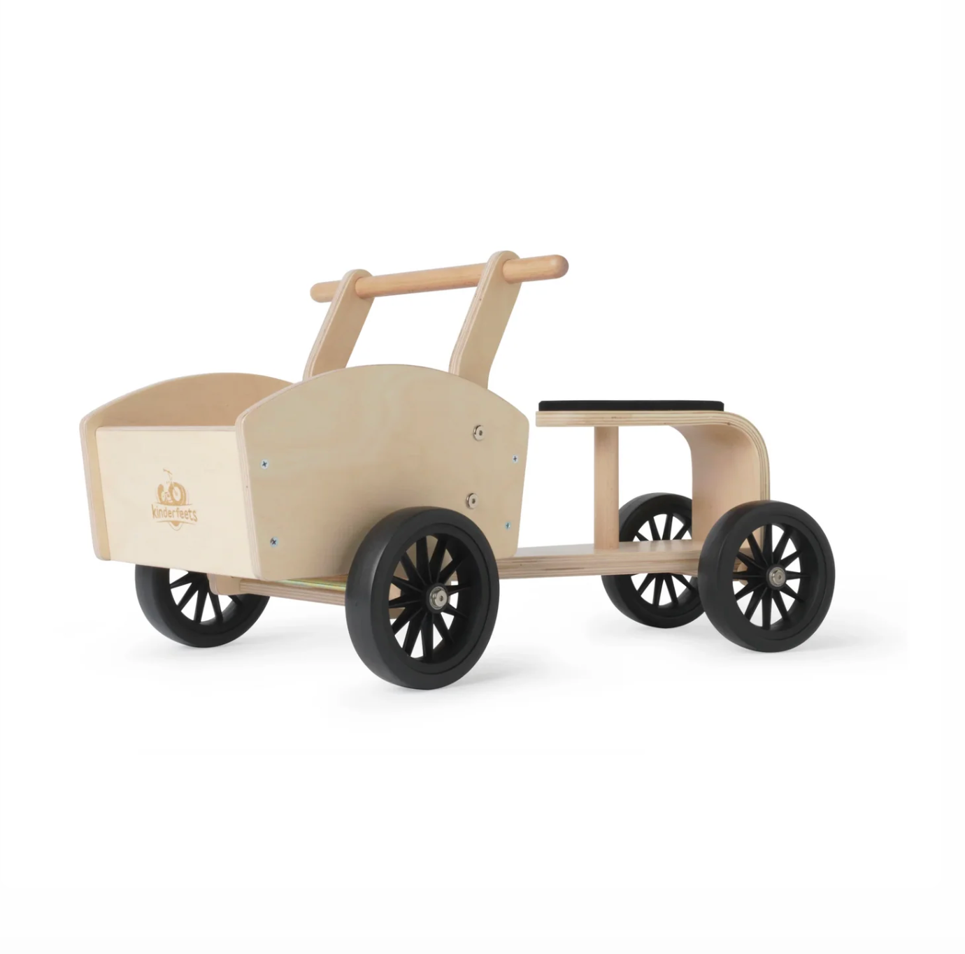Wooden cargo bike