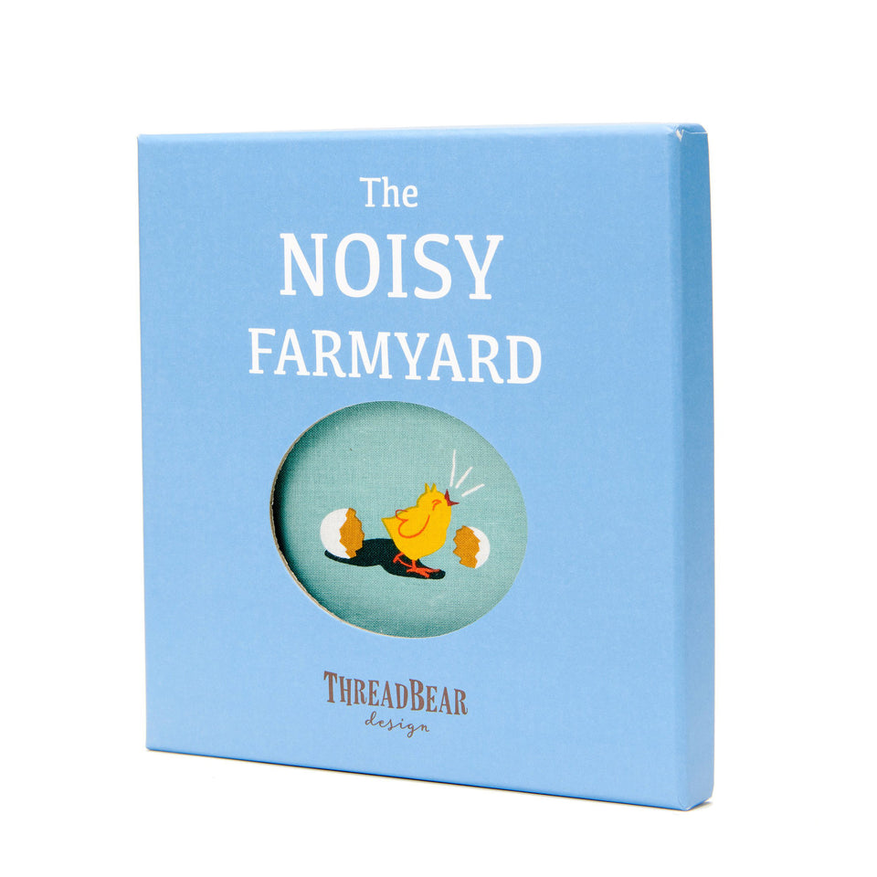 The Noisy Farmyard rag fabric book